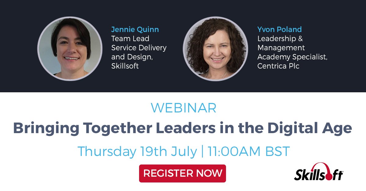 sam_bruin's tweet image. [Last Chance to Register] “Bringing Together Leaders in the Digital Age” with guest speaker, Yvon Poland from @centricaplc on July 19th, 11am BST. Register today: bit.ly/2IrWGYw