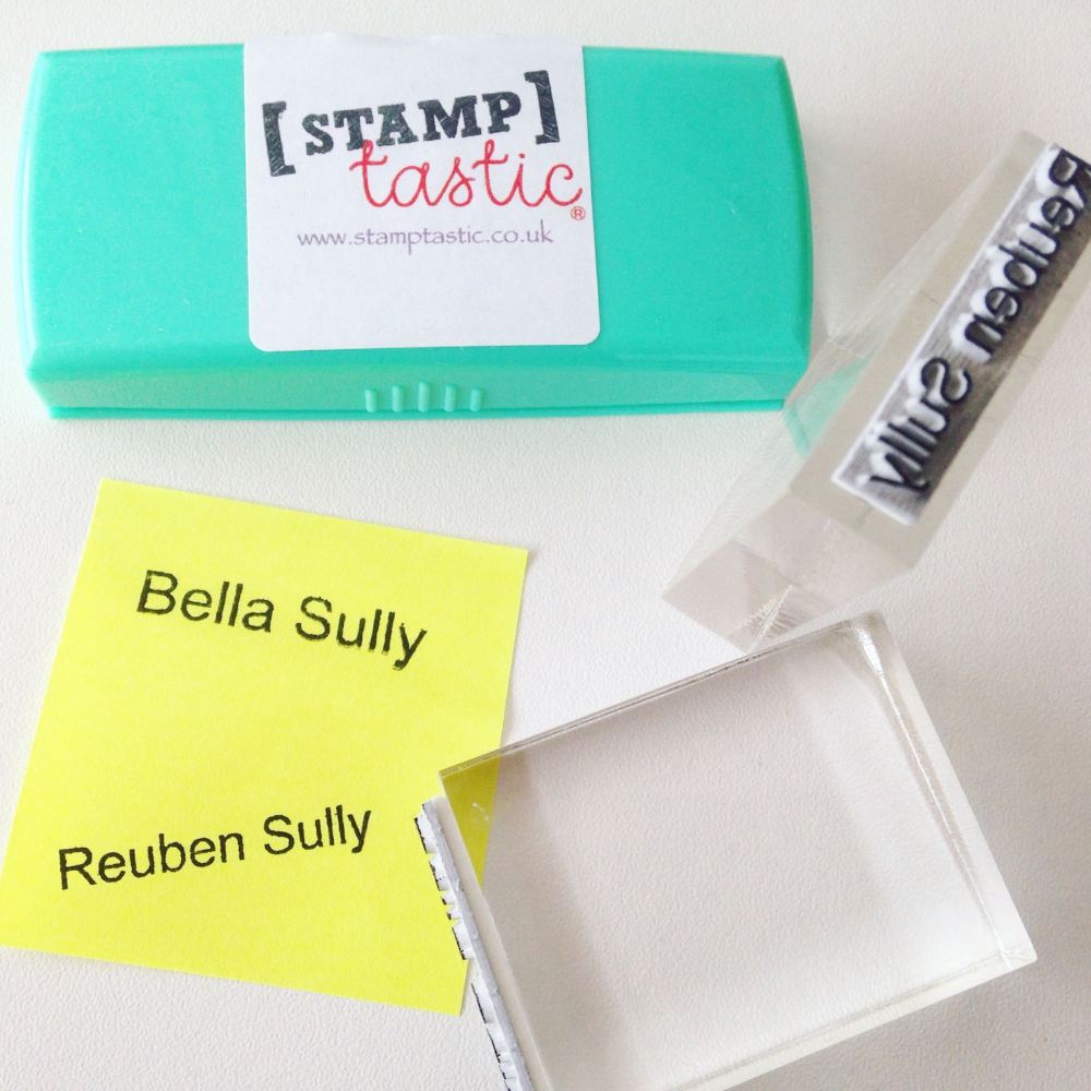 Stamptasticltd's tweet photo. Are you dreading the return to school in a month or so? Get super prepared, with our easy name stamps and get your kids' clothes labelled in seconds! https://t.co/3sQt7DjmVA #namestamps #parenting #parentinghacks https://t.co/dETuOwWbMw