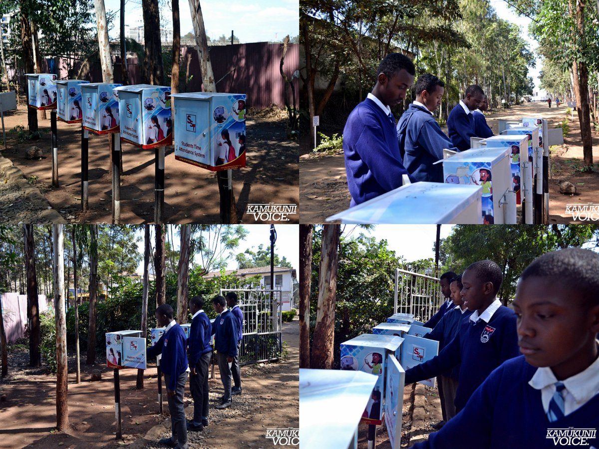 Eastleigh High School in Kamukunji has solved the problem of truancy and absenteeism by installing a BVR system linking the student's arrival/departure in school to the parents and the school administration #KamukunjiVoice #KamukunjiRising <a href="/MPyusufhassan/">Yusuf Hassan</a>