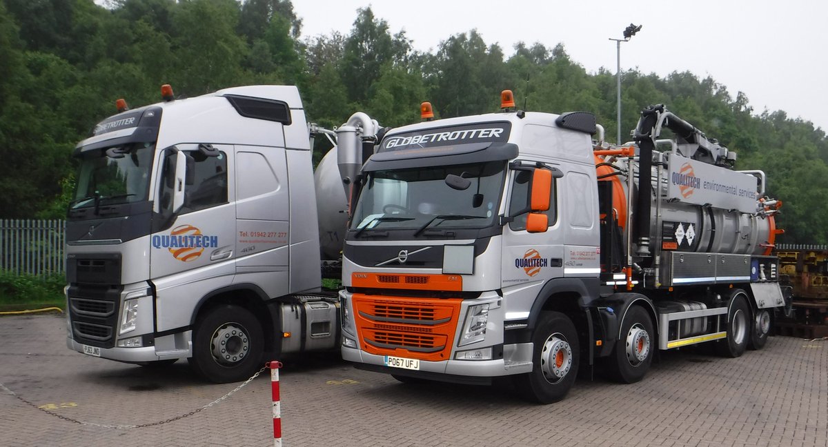 Qualitech2014's tweet photo. Tanker and Jet-vac units onsite ready to clean an interceptor. https://t.co/XA3MIHEsKs