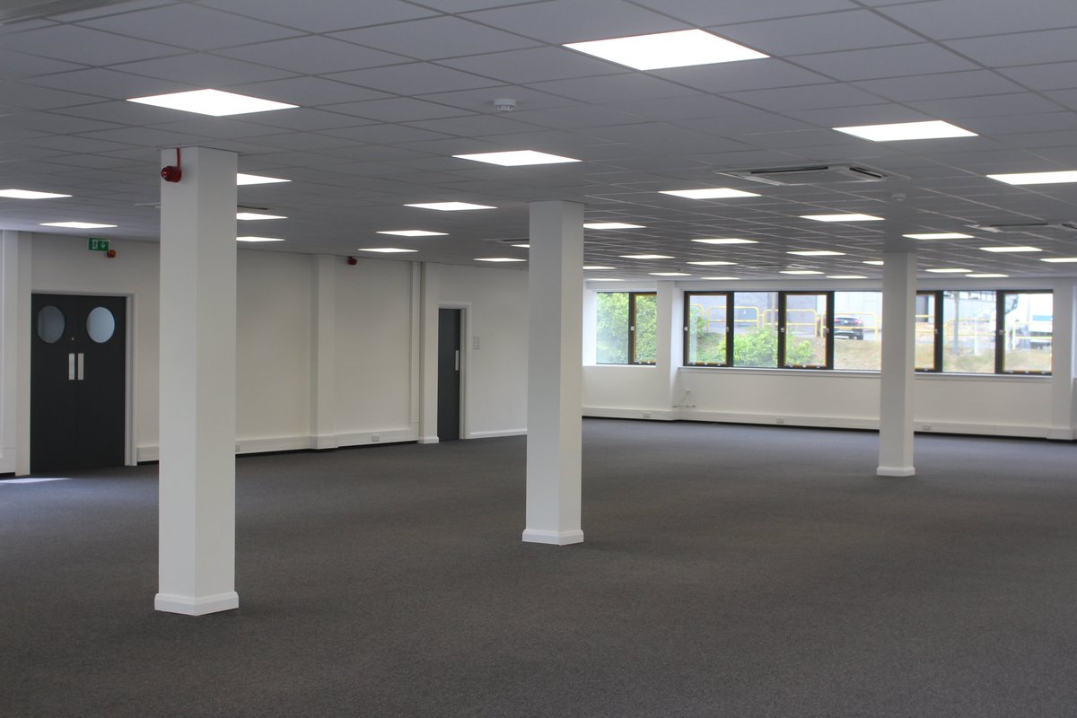 Another successful office fit-out recently completed by Detail. The works comprised of a strip-out and full refurbishment of a 2 floor office space in Watford. #Axis2 #office #refurb #Construction