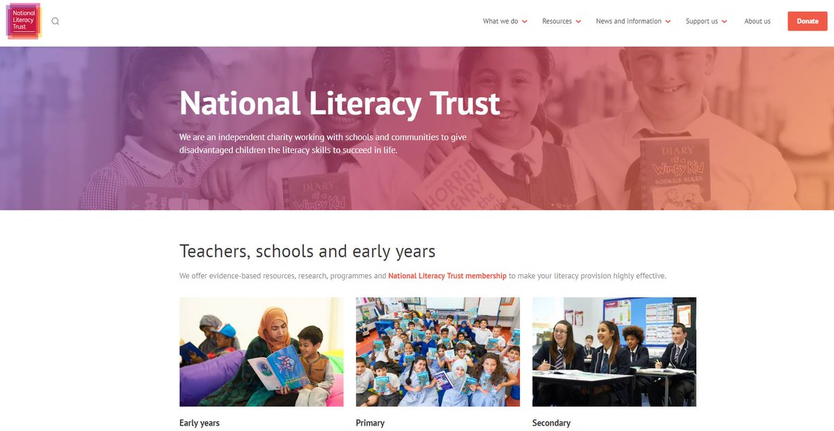 National Literacy Trust tweet media