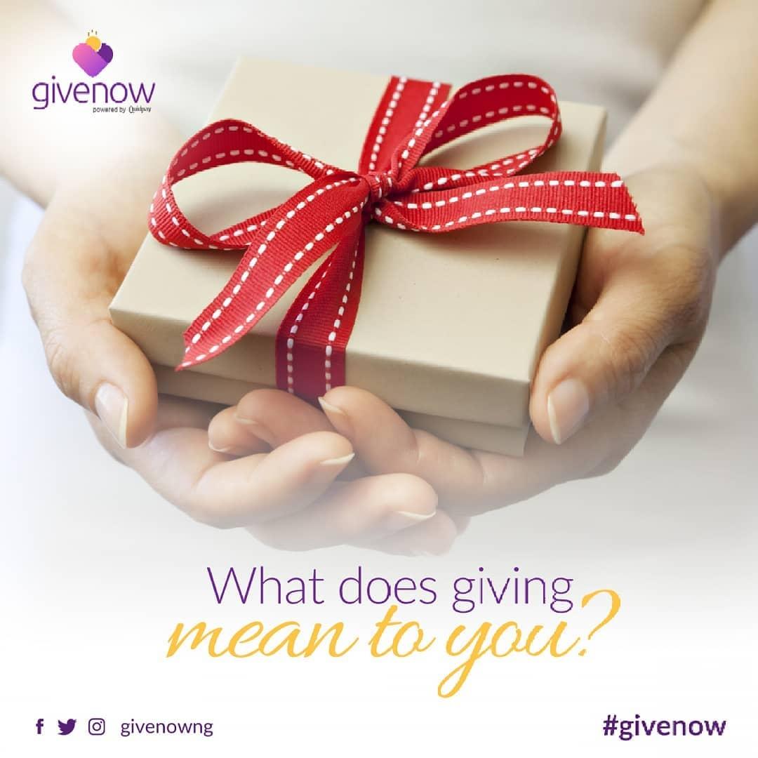 Giving means different things to different people😃 Let's know what it means to you👇👇👇
.
.
.
.
#giving #helping #givinghope #givingtocharity #lendahelpinghand #giveback #givingisgood #cheerfulgiver #nigeria #givenow #givenowng