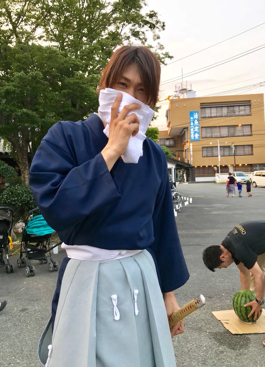 7/16 玄宅寺 小西行長さま 上衣ナシだとお衣装のコントラストがイイ