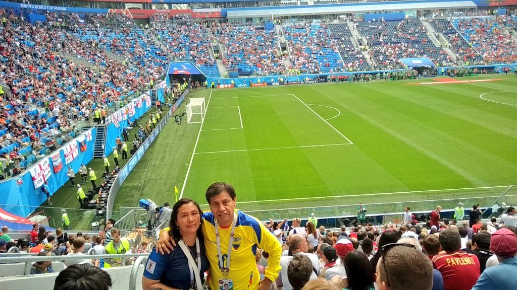 WayQuito's tweet photo. Nuestros #ViajerosFutboleros están de regreso. Ya vuelan en @aeroflot hacia #LaHabana #Cuba, luego de disfrutar un mundial fantástico.
#Rusia2018, hasta siempre. https://t.co/f6aiJYA1J5
