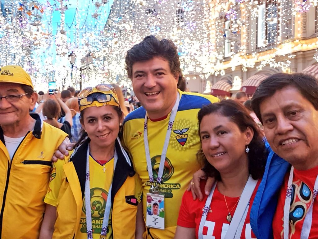 WayQuito's tweet photo. Nuestros #ViajerosFutboleros están de regreso. Ya vuelan en @aeroflot hacia #LaHabana #Cuba, luego de disfrutar un mundial fantástico.
#Rusia2018, hasta siempre. https://t.co/f6aiJYA1J5