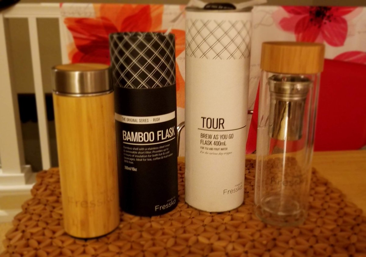 MiaVossOnTheGo's tweet photo. Soooo excited to celebrate #PlasticFreeJuly with these amazing #ecofriendly #flasks from @madebyfressko !  #travel #health #ambassador #FprConsideration https://t.co/9PXOH9TkCj