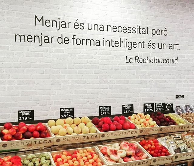 LaServiTeca's tweet photo. Bon dia!!!☀☀☀
Menjar és una necessitat, però menjar de forma intel·ligent és un art. (La Rochefoucauld)
#somteca #tecabona #proximitat #qualitat #mataro #maresme #ensvuidem #food #foodies #healthyfood https://t.co/7cTG7ePlAV https://t.co/u2uzQoa4De