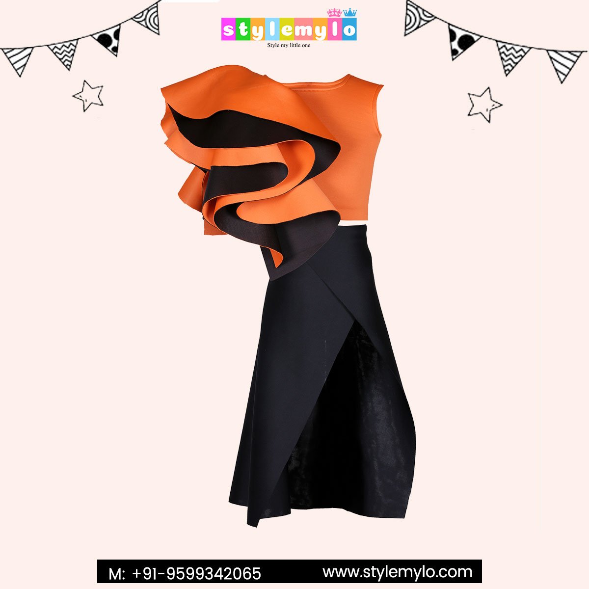 stylemylo's tweet photo. We love dressing up kids with the latest fashion trends for them. Shop the stylish new variety of crop top dresses for girls from https://t.co/9fQZgrVbjp

#childrenfashion #kidsfashionblog #Style #KidsWear #Partywear #Trendy #Croptops #Littlegirls #stylish #Stylemylo #ootd https://t.co/iebRzLF5VR