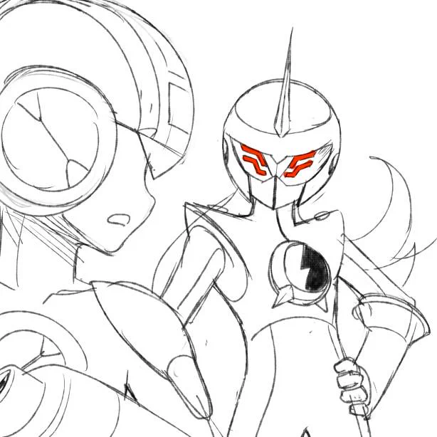 ロックマン落書き色々 