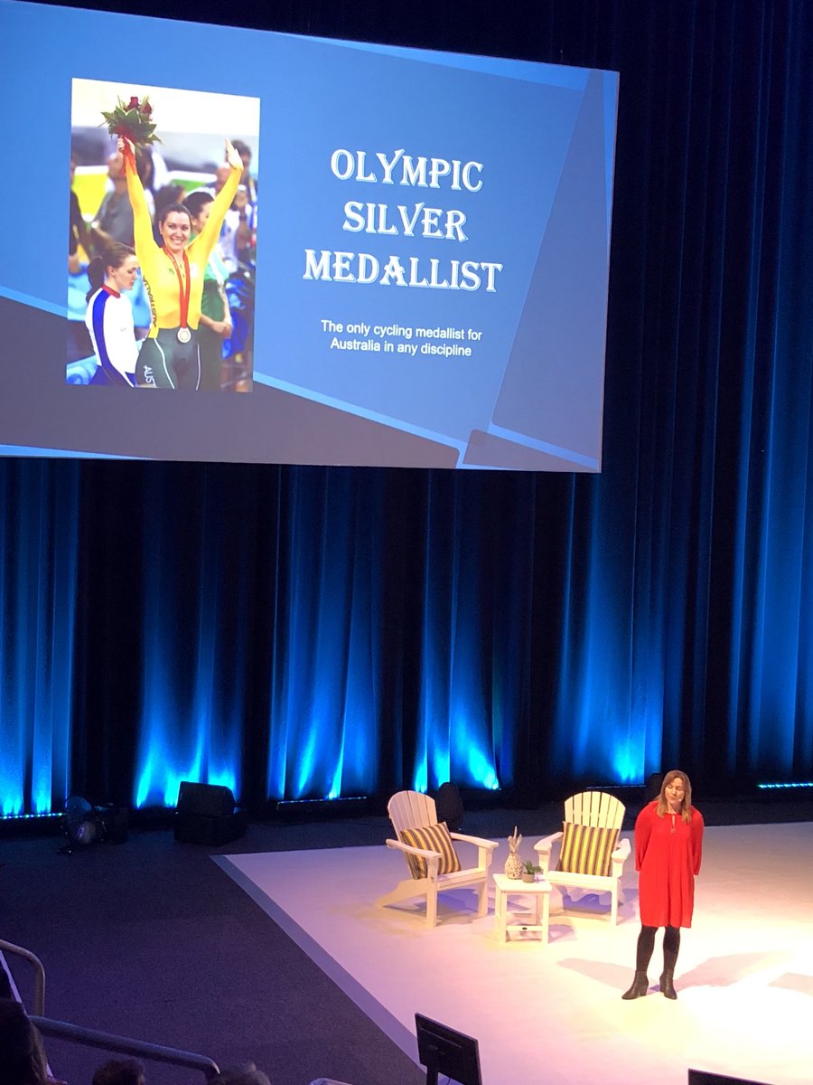MeetBrisbane's tweet photo. Don’t think ‘what if?’, this ‘what is’ - amazing to hear from @AnnaMeares at #AFNC2018 this afternoon https://t.co/ItMU24Luyq
