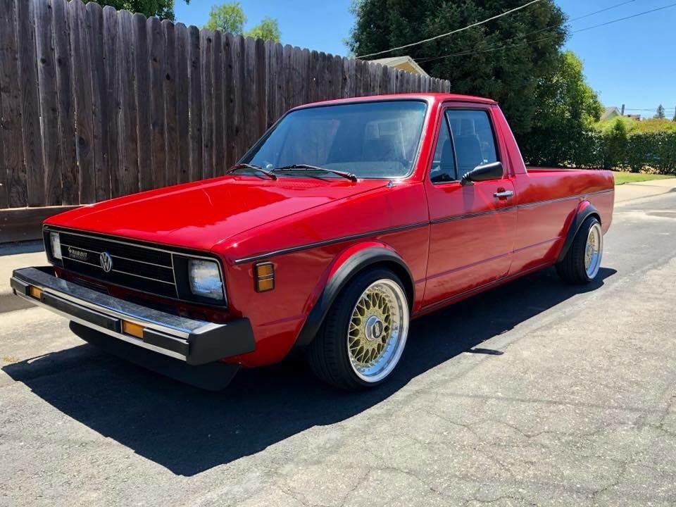 EpicDubs's tweet photo. ❤️ #SaveTheSquares 

#Vw #Volkswagen #RabbitPickup #Mk1 #VwRabbit #BBS #DubLife https://t.co/BT2E3ZLgKl