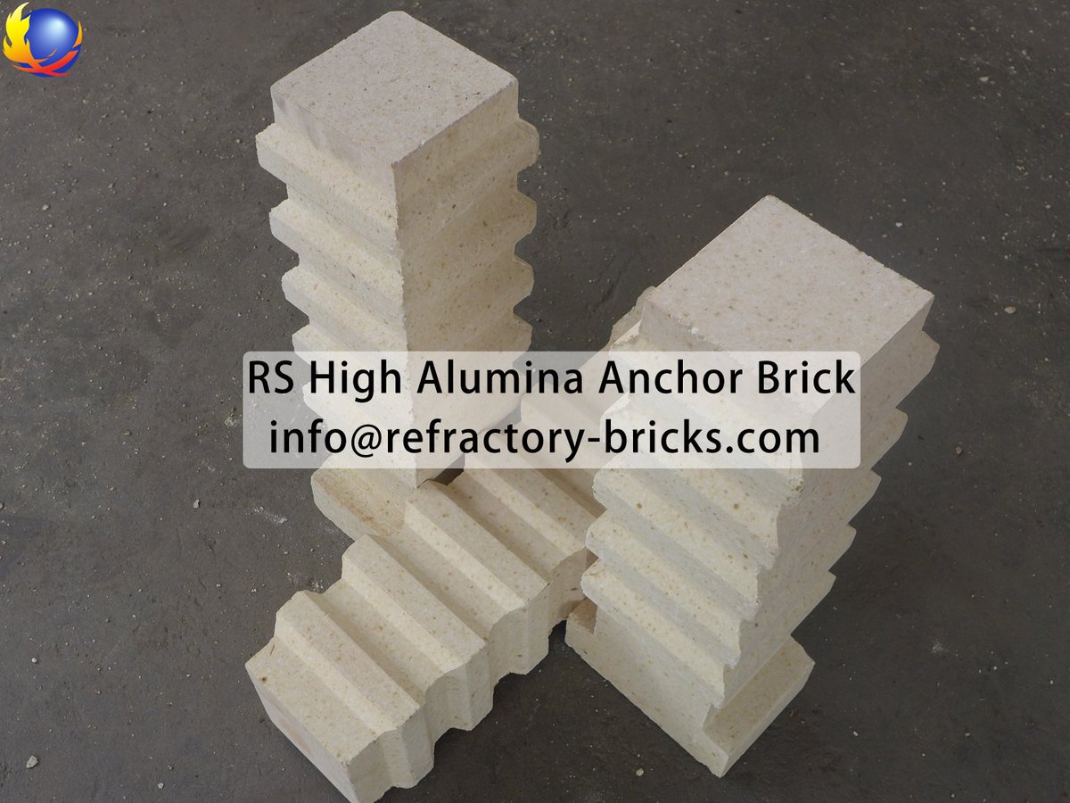 RSRefractory's tweet image. RS Refractory High Alumina Anchor Brick, widely used for the roof and walls of the #heatingfurnace with features of high strength, good mechanical performance and good anti-strip performance. #refractorymanufacturer #anchorbrick
