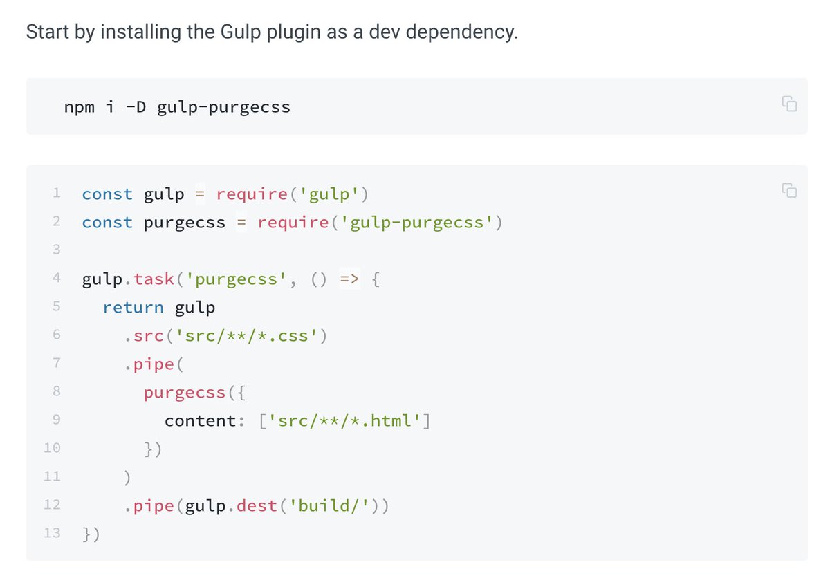 smashingmag's tweet image. Frankly, never been a fan of utility-first CSS / atomic CSS, but the result it remarkable. “How I dropped 250KB of dead CSS weight with PurgeCSS.”

↬ Case study
medium.freecodecamp.org/how-i-dropped-…

↬ Purgecss
purgecss.com