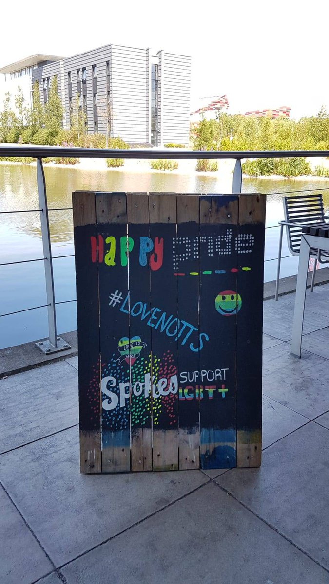 With less than 2 weeks until Nottingham Pride, we're bursting to say #happypride! 🏳️‍🌈🏳️‍🌈 #lovenotts #lgbt #NottsVIP