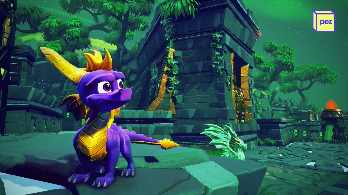 I'm sorry that we are blowing your minds with Spyro content. 