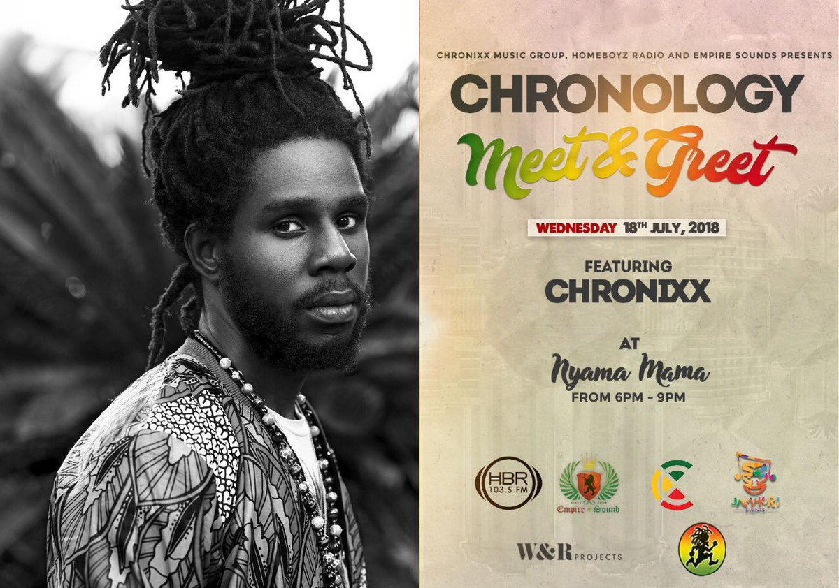 ChronixxMusic's tweet photo. 254 massive come meet &amp; greet the Chronixx family this Wednesday in Nairobi 🇰🇪 #Kenya #Chronixx  #empiresound @ZJHENO https://t.co/Tejneakkgn