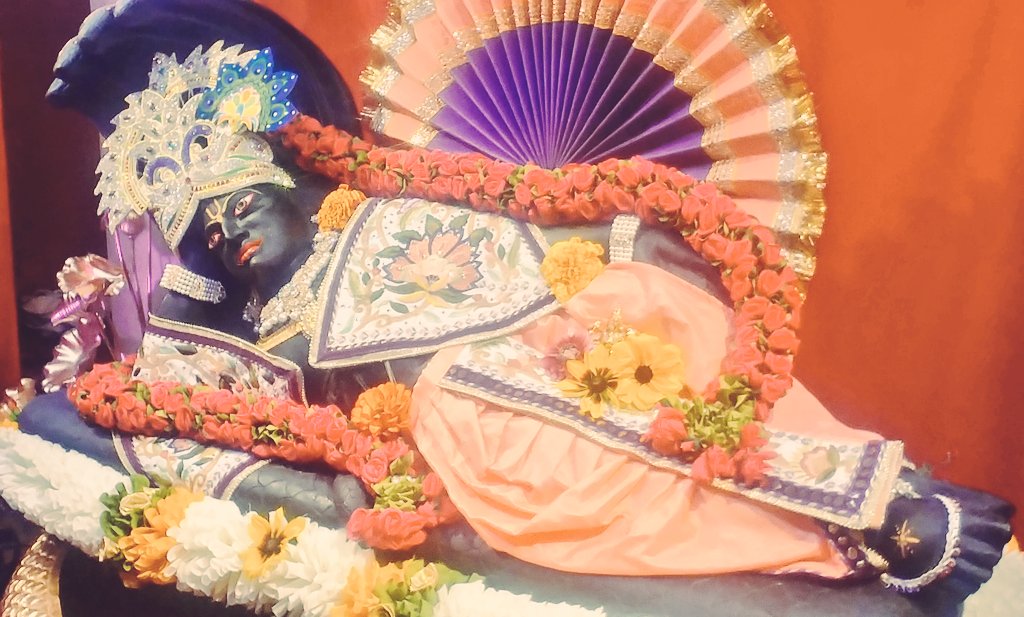 Back in the Ashram after travelling with Guruji through europe, get to wake up the Lord again after a week. His glory is to beautiful