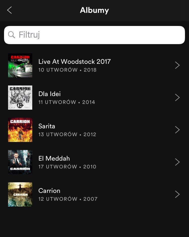 Na <a href="/SpotifyPoland/">Spotify Poland</a> oraz w pozostałych serwisach cyfrowych dostępne są już wszystkie nasze albumy do posłuchania lub pobrania 🔥 Informujemy Was o tym ponownie, bo do tej pory niektórzy z Was nas pytają, kiedy one tam powrócą 🤔 Już są, więc można zapętlać 😁 KEEP ON ROCKIN’