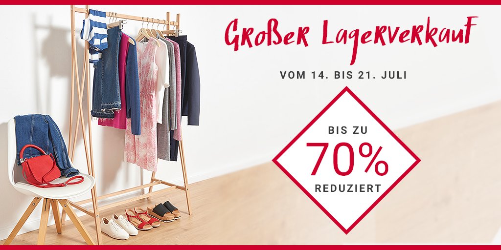 Wir brauchen Platz! 💚 Besucht noch bis zum 21. Juli unseren #Lagerverkauf in #Butzbach und ergattert Euch schöne Einzelteile! Hier gelangt Ihr zu weiteren Informationen und zur Wegbeschreibung ► hessnatur.com/tw-lagerverkau…