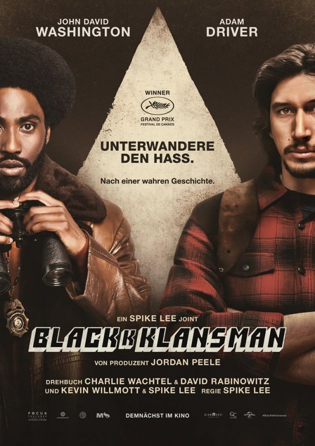 Unsere Filmkritik zu #BlacKkKlansman der neue Film von #SpikeLee mit John David Washington, Adam Driver, Laura kritiken.de/film/blackkkla…