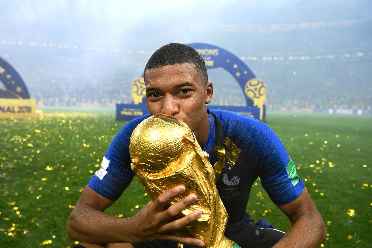 MercyFoundatio2's tweet photo. French Striker Kylian Mbappe has opted to donate his earnings from France's triumphant 2018 FIFA World Cup campaign to charity... An inspiration for all
#charitytuesday 
#WorldCup https://t.co/67Yl1akEFa