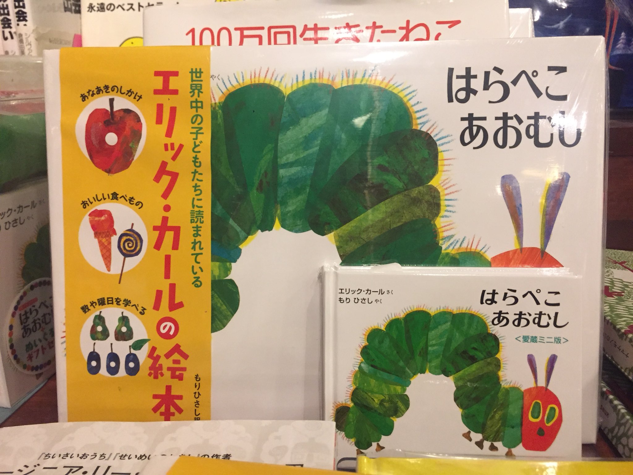 スタンダードブックストア 毎年夏頃になるとご紹介しているビックブック クリスマスや夏休み前になると売れていく特別な一冊です 今ははらぺこあおむしとサンドイッチサンドイッチのビック絵本がありますので お友達やお孫さんなどにぜひ あおむしが