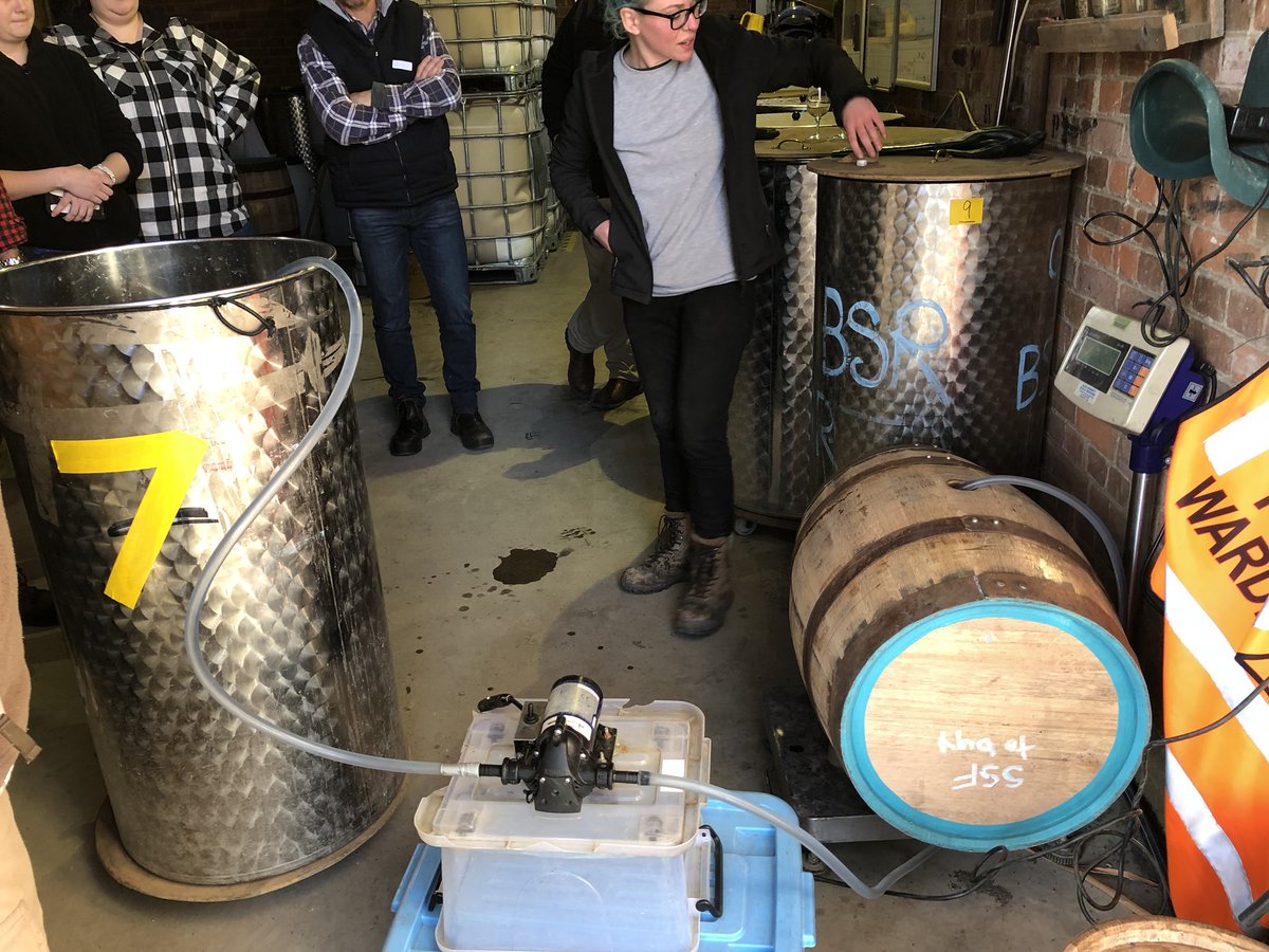 Unraveling the mysteries of distilling at Old Kempton Distillery. Fascinating art. Course participants from as far away as Qld. Such a burgeoning industry in Tasmania