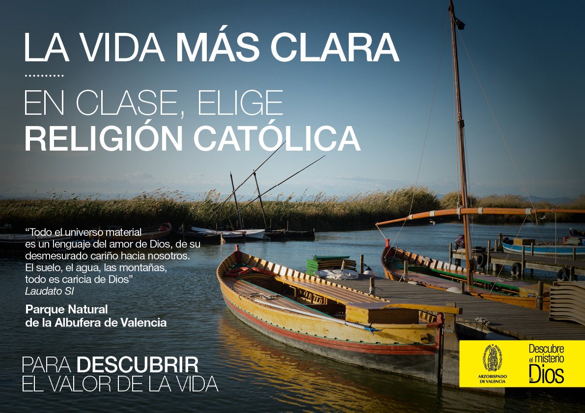 EligeReligion's tweet photo. "Todo el universo material es un lenguaje del amor de Dios, de su desmesurado cariño hacia nosotros. El suelo, el agua, las montañas, todo es caricia de Dios". Laudato SI. LA VIDA MÁS CLARA. 
En clase, elige Religión Católica 
https://t.co/vvsihb9pJR  #EligeReligionCatolica https://t.co/6Nm6cp5jUk