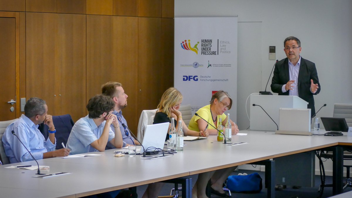 HR_UP_'s tweet photo. We are delighted to have had such an insightful keynote lecture by Prof. @JTasioulas about "Saving Human Rights from Human Rights Law” for our summer school 2018! @FU_Berlin https://t.co/yZ5LE8mBK0