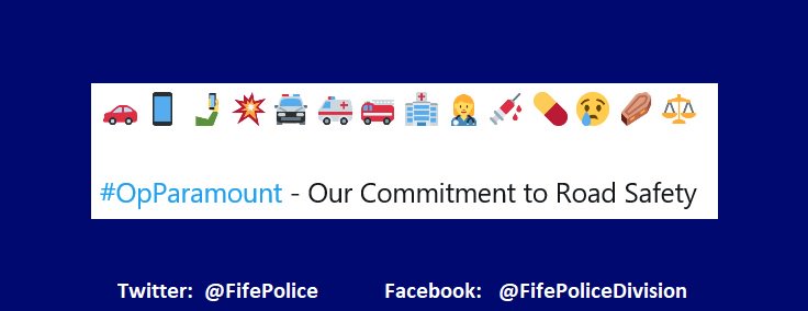 PSOSFife's tweet image. Happy World Emoji Day from us all @FifePolice!

Can you work out our #OpParamount Road Safety Story?

🚗📱🤳💥🚔🚑🚒🏥👩‍⚕️💉💊😢⚰️⚖️

#WorldEmojiDay