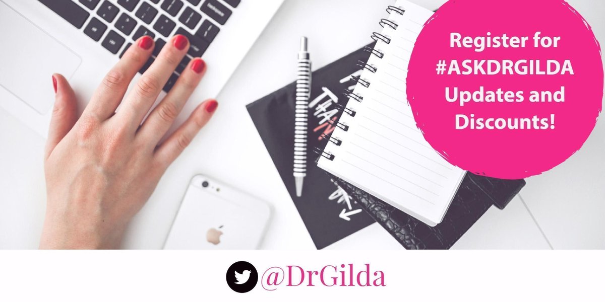 DrGilda's tweet image. Subscribe to my #AskDrGilda #RelationshipBlog for updates &amp;amp; #discountcodes for my #books on #Amazon. Form - &amp;gt; bit.ly/2wX7usX #blog