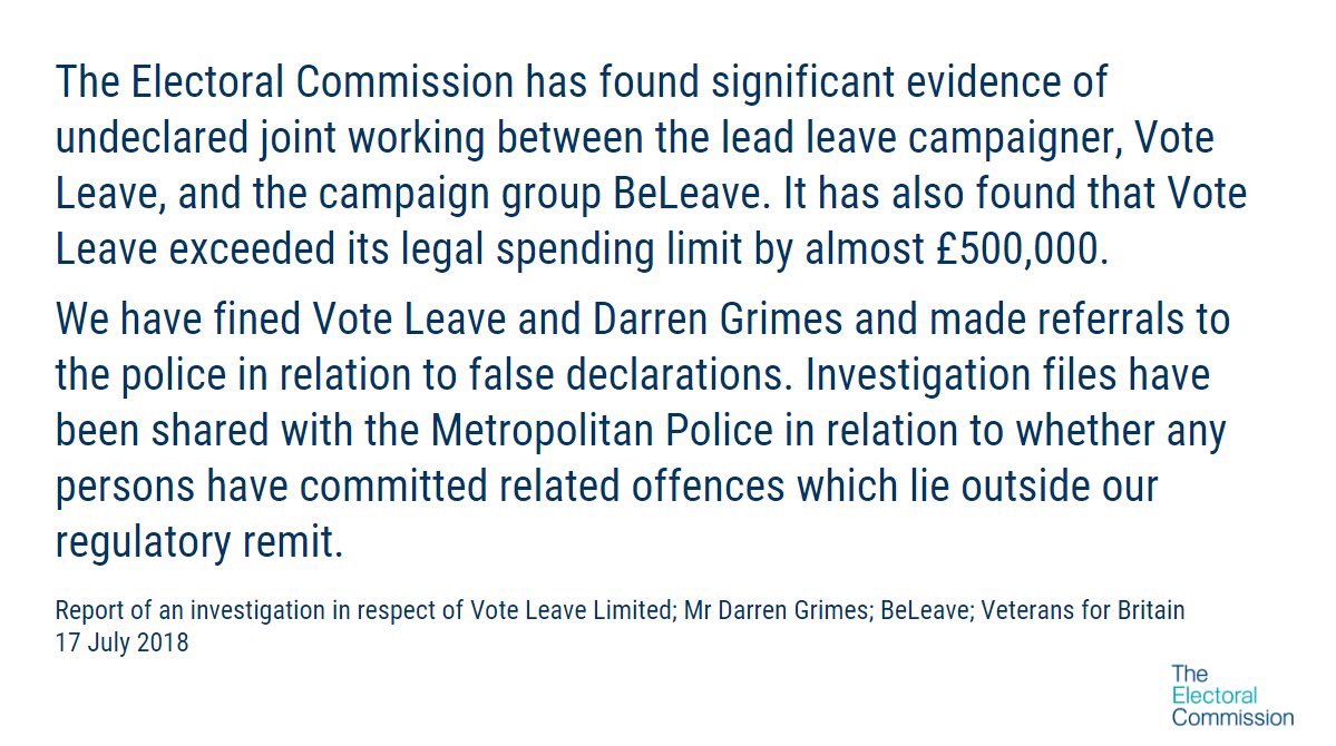 sgoldswo's tweet image. The EU referendum result was criminal and fraudulent. It is illegitimate. It provides no mandate. There is no “will of the people” #VoteLeaveCheated #VoteLeaveBrokeTheLaw