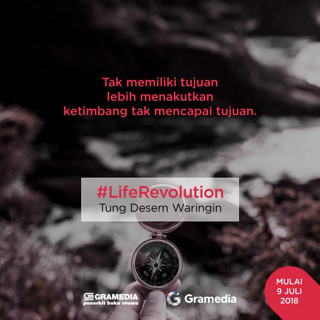 bukugpu's tweet photo. PO buku #LifeRevolution Tung Desem Waringin telah dibuka di @gramedia Store & @gramediadotcom. #bukugpu more info 👉🏻 https://t.co/4JjOX2Kks6 🖋 https://t.co/m8m58hQkBT