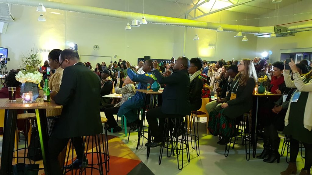 Sowetogospel's tweet photo. Performing last night at the Academy for #AfricanLearning for the #ObamaFoundation Africa leaders dinner. An amazing audience of 200 selected leaders of the future. https://t.co/RvEzalo0ed