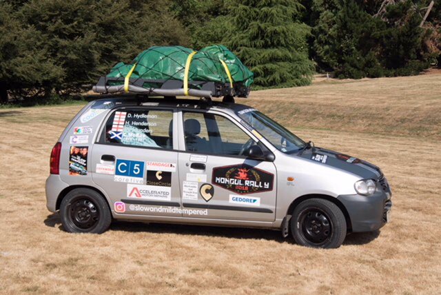#MongolRally2018 team slowandmildtempered are off!! Good luck guys. Show your support on the link below 

justgiving.com/fundraising/ma…