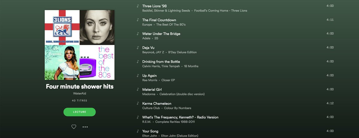 I Squared Capital (@isquaredcapital) on Twitter photo Une initiative originale et engagée : la playlist Spotify pour lutter contre le gaspillage d’#eau
lareclame.fr/yrlondon-water… Une initiative originale et engagée : la playlist Spotify pour lutter contre le gaspillage d’#eau
lareclame.fr/yrlondon-water…