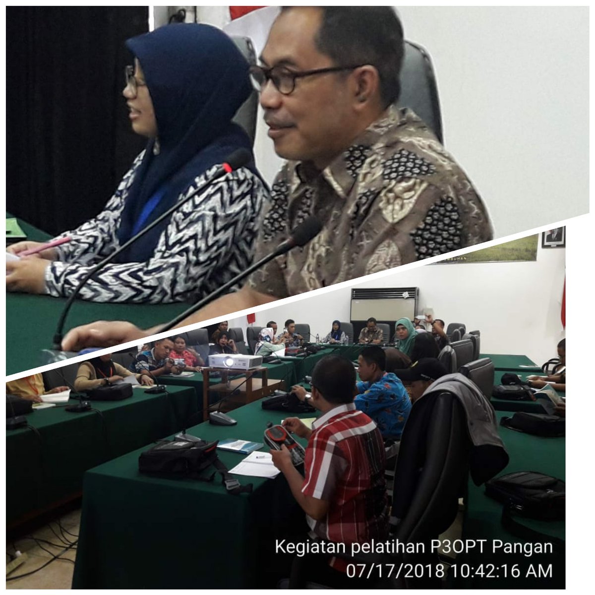 bbpopt's tweet photo. #PengawalOPT #SobaTani
Karawang, Selasa (17/7) Ka Subdit Pengelolaan OPT @ditlin_tp Gatut Sumbogojati sampaikan | Pedoman Pengamatan & Pelaporan OPT Tanaman Pangan| dlm Pelatihan P3OPT bagi THL TB POPT angktn l 2018 di @bbpopt
#SpotStop #Preemtif
@Ditjen_TP_News
@kementan https://t.co/dbr4GADpR2