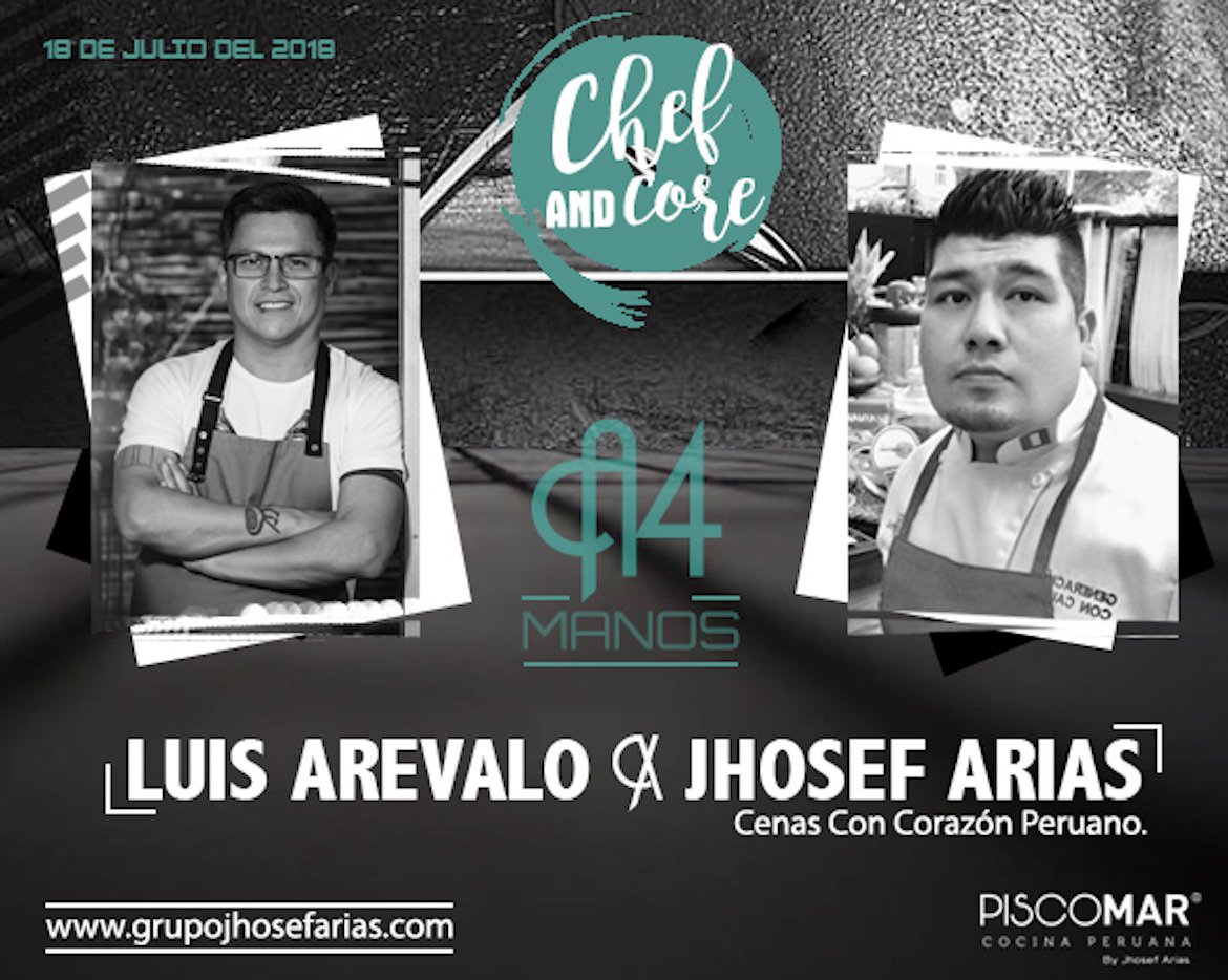 futurobloguero's tweet photo. El mejor plan gastro para mañana... 18/7 a las 20h  

Cena a 4 manos de Jhosef Arias y Luis Arévalo, juntos en @restpiscomar  Te cuento el menú, el precio y los platos que elaborará cada uno. #ceviche #pisco #cenasconcorazon Carrera de San Francisco, 15

https://t.co/mjf5NofL0h https://t.co/0RX9ZDkG6X