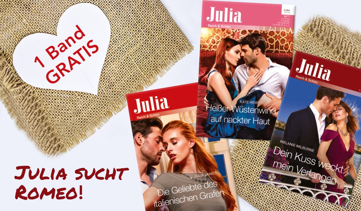 eazersApp's tweet photo. ❤ Julia sucht Romeo! ❤ Habt ihr schon eine Begleitung für euren Sommerurlaub? Gratis-Ausgabe am Kiosk holen: https://t.co/dDyILAkgIy.  @CORAVerlag #juliaroman #urlaubslektüre #gratis #gutschein #eazers #app https://t.co/8jGAvfn6pw