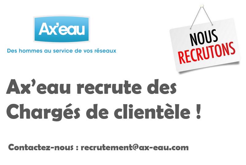 Axeau's tweet photo. @Axeau #recrute des Chargés de #clientèle sur Châteaurenard (13) : 
 
Vous avez le sens du contact, la fibre commerciale ? Ce poste est fait pour vous ! De formation Bac+2 commerciale, rejoignez-nous dans une équipe dynamique ! 

Envoyez votre #candidature: recrutement@ax-eau.com https://t.co/s2e3invZ6l