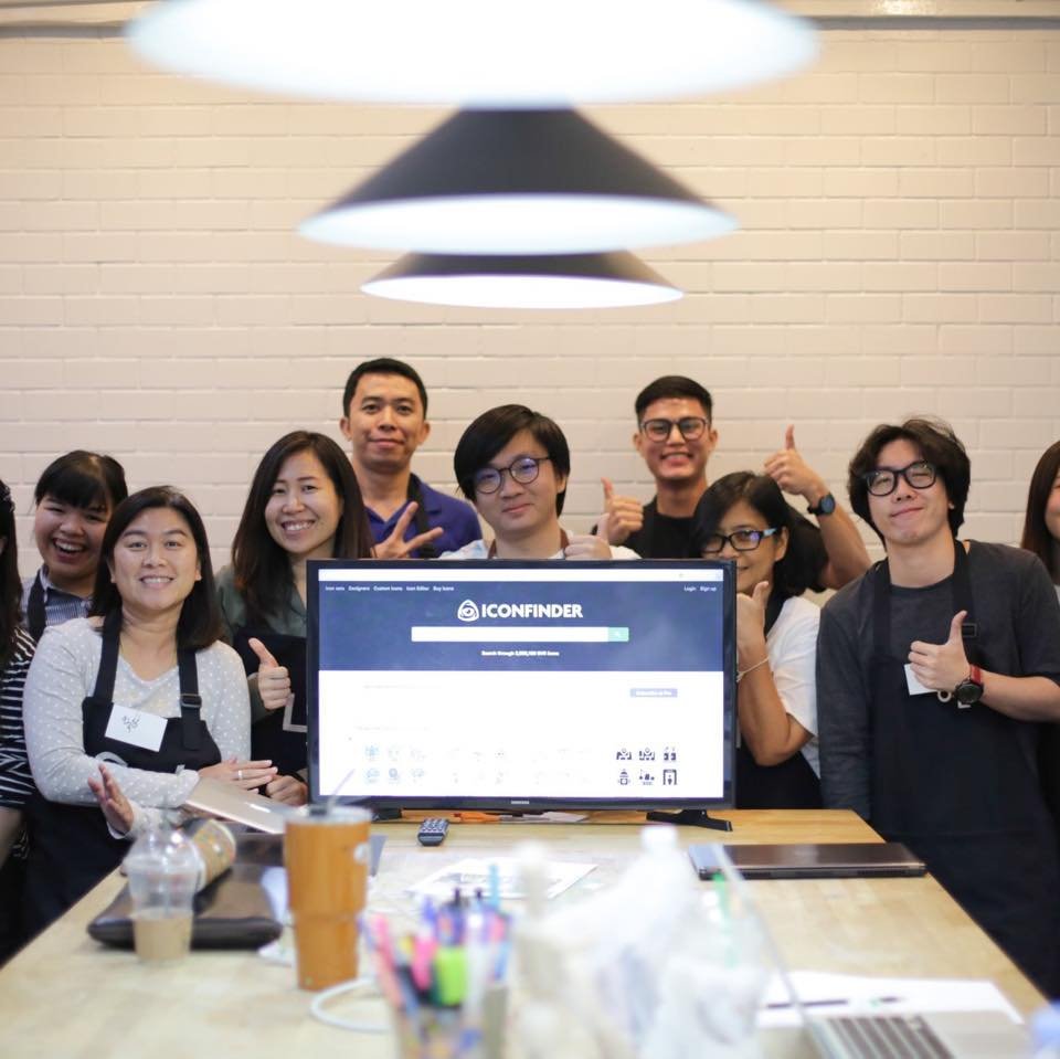 iconfinder's tweet photo. We are proud to have an incredible contributor community that is spread all across the world. Here is a team of icon designers from Thailand who regularly organize icon design workshops. https://t.co/c2PoNt1HSS