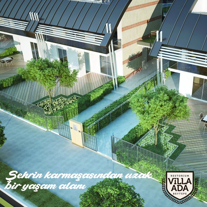 Şehrin karmaşasından uzak bir yaşam alanı Restorium Villaada...