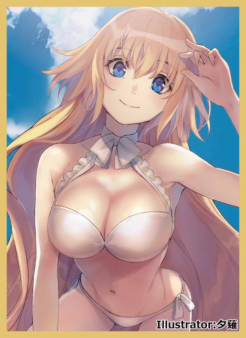 C94新作情報④ FGOより、「ジャンヌ&ジャンヌオルタ」のプレイマットとスリーブになります。 イラストは夕薙様(@y_nagii)になります! https://t.co/rAXvcHycnU 