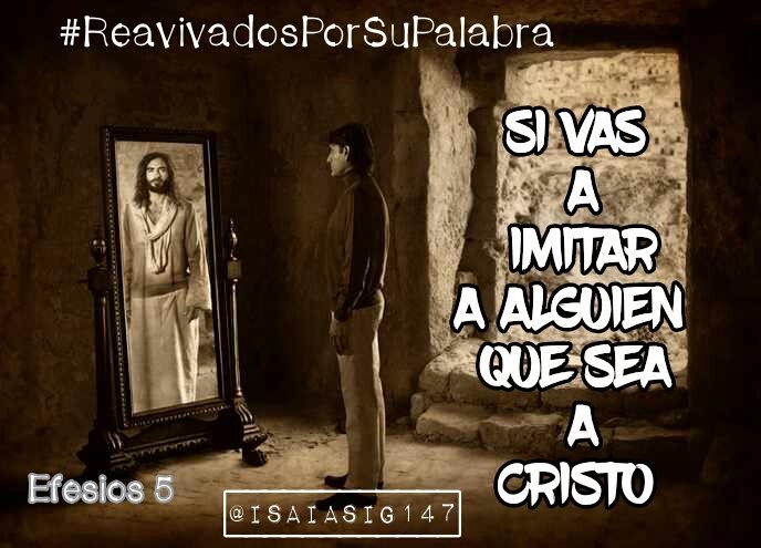 IsaiasIG147's tweet photo. #ReavivadosPorSuPalabra
⛪👪🍏👔🔋📚📖🎤🙏
Hoy estudiamos el libros de Efesios 5
#RpsP Dios es modelo ideal y único que debemos imitar. Su amor es grande que se ofreció en ofrenda y sacrificio. “Dios nos proporciona fuerza y capacidad para imitarlo!!!” #IG147 #EstoEsCreyendo https://t.co/kpMM2Wk5lS