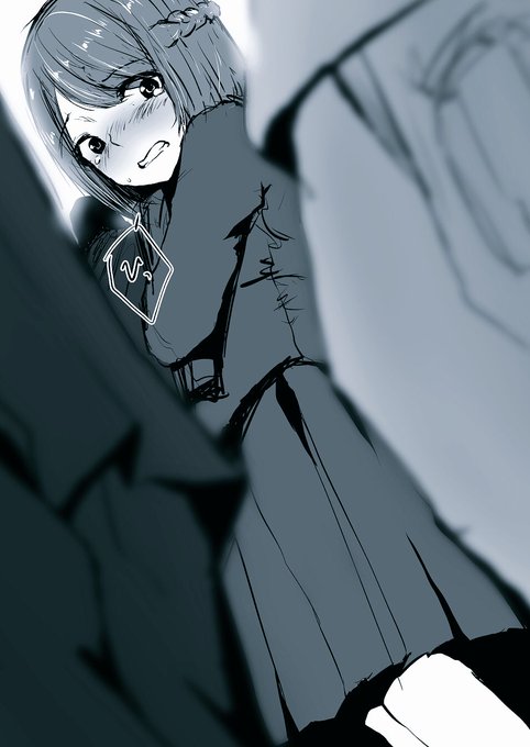 いのりちゃんが平和な時代に生まれてたら電車で通学して友達と楽しい学校生活送ってたのかなーやっぱ戦争って良くないなーという絵です
心が汚れている人には違うふうに見えるらしいです 