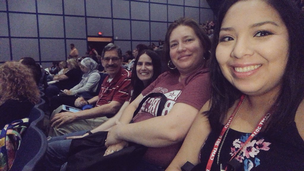 DV representing at #CAMT2018
