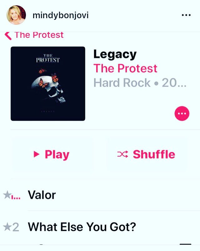 ProtestInfantry's tweet photo. INFANTRY Member @mindybonjovi has picked up her copy of “Legacy”, have you?!
#TheProtest #TheProtestRocks #LEGACY #NewMusic #RockMusic #ChristianRock #RocknRoll #Music #ConcertLife #RockConcert #TourLife https://t.co/ZlUdAydSrr https://t.co/776yxyKCge