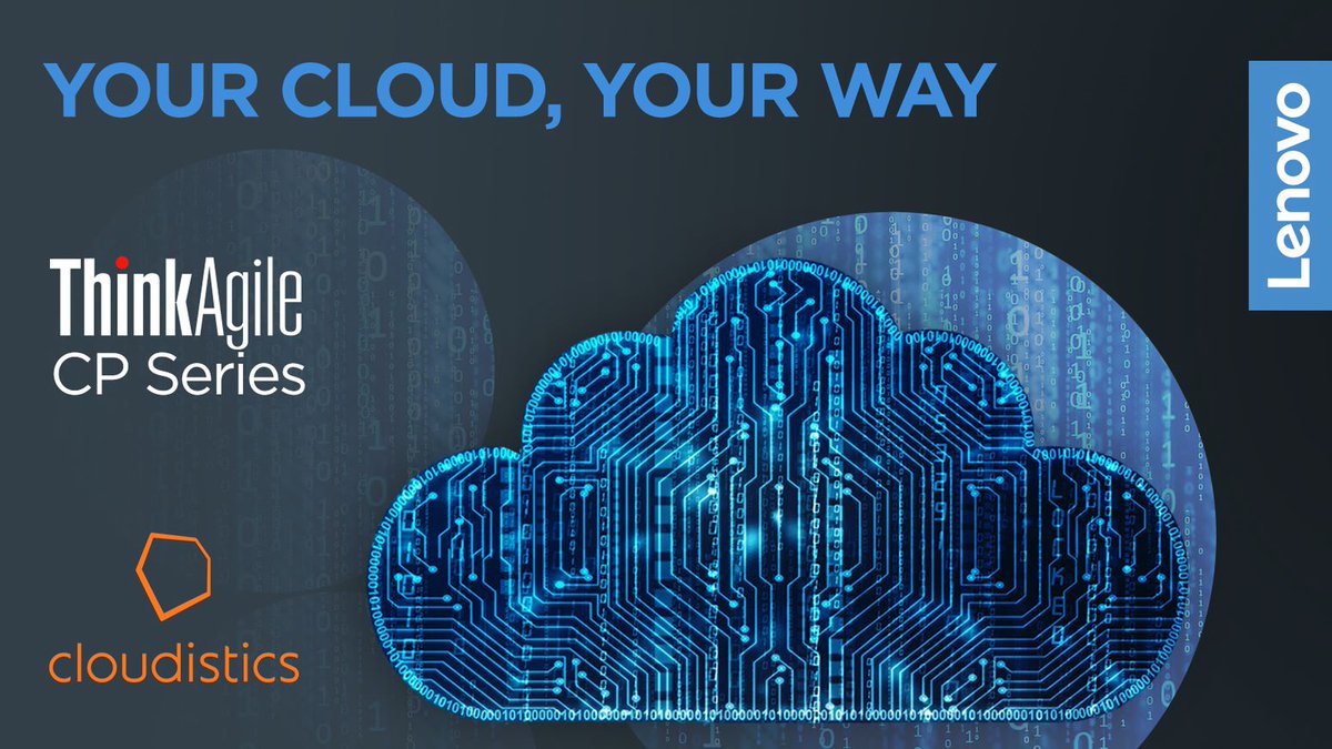 cloudistics's tweet image. 🚨We are proud to announce that Cloudistics and @Lenovodc have partnered together to create the ThinkAgile CP, a full-fledged Cloudistics Experience on Lenovo hardware. Click here to learn more: bit.ly/2NXCO3Q
#privatecloud #ThinkAgileCP