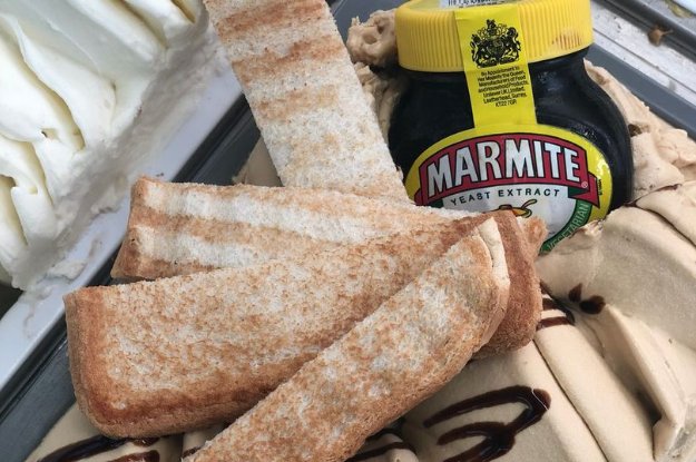 Love it or hate it, you can't deny you're intrigued by it....so head down to #HerneBay where ice cream specialists <a href="/Makcaris/">Makcaris ice cream</a> and sample their new Marmite flavoured ice cream!
#eatlocal #shoplocal #indieretail
kentlive.news/whats-on/food-…